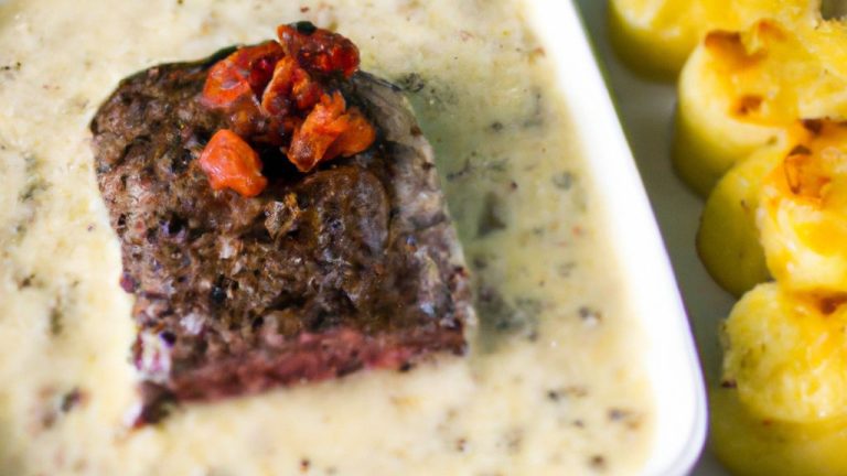 Receita de Filé ao Molho de Quatro Queijos