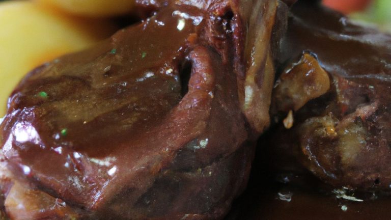 Receita de Filé de Cordeiro (Carneiro) ao Vinho do Porto