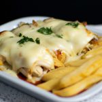 Filé de frango à parmegiana