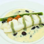 Filé de Linguado ao Molho de Uvas Verdes