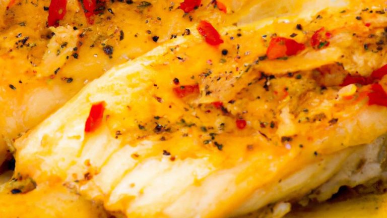 Receita de Filé de Peixe ao Molho de Camarão