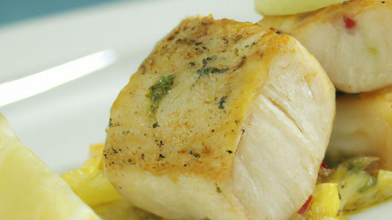 Receita de Filé de pescada com manga