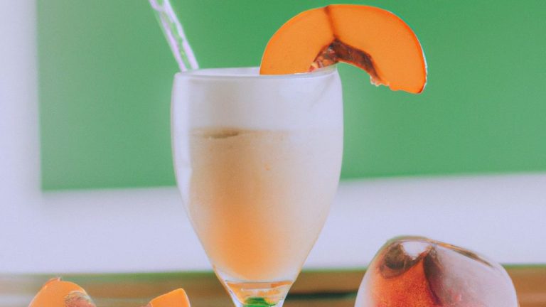 Receita de Fizz de Pêssego