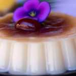 Flan de Coco e Ameixa