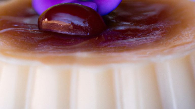Receita de Flan de Coco e Ameixa