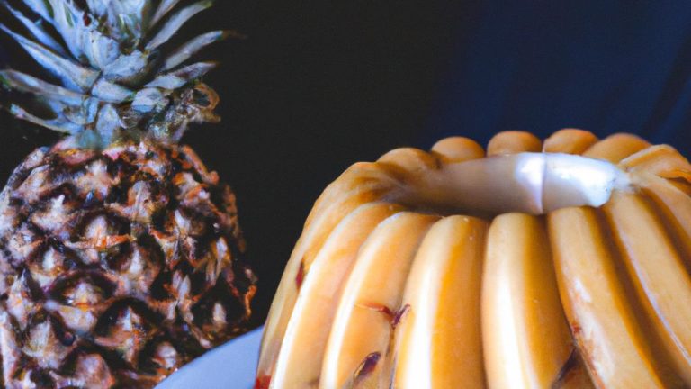 Receita de Flan Gelado de Abacaxi