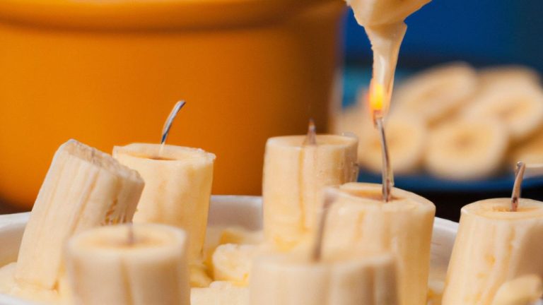Receita de Fondue de Banana