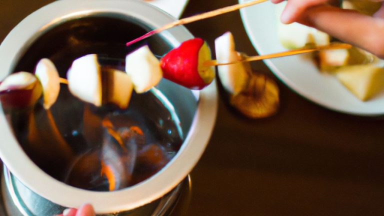 Receita de Fondue de Frutas