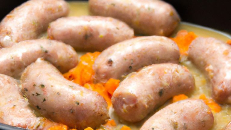 Receita de Fondue de Salsicha