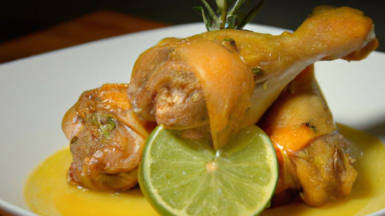 Receita de Frango ao molho de laranja