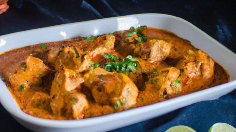 Receita de Frango ao Molho Indiano