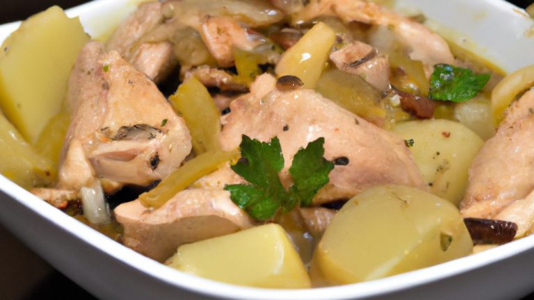 Receita de frango ao molho pardo