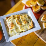 Frango aos três queijos