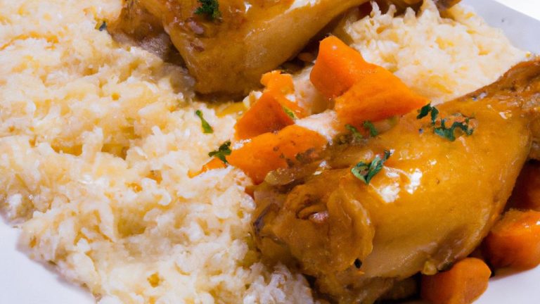 Receita de Frango com arroz
