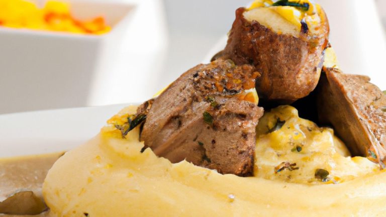 Receita de Frango com Bola de Purê