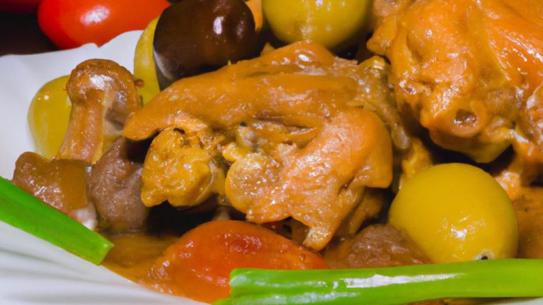 Receita de Frango com Bolotas