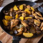 Frango com cogumelos