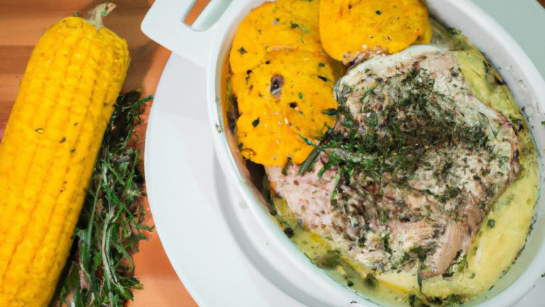 Receita de Frango com creme de milho verde
