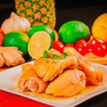 Frango com Laranja e Pimentão