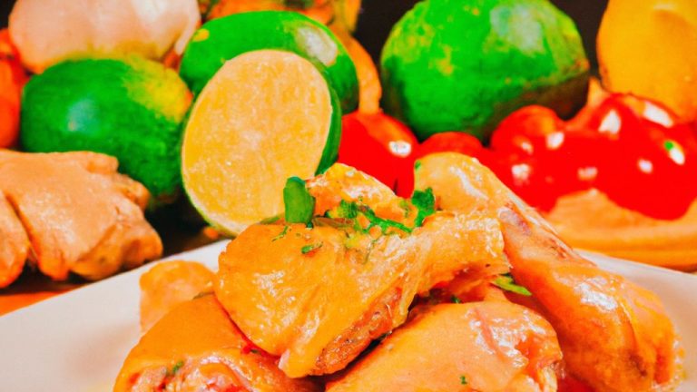Receita de Frango com Laranja e Pimentão