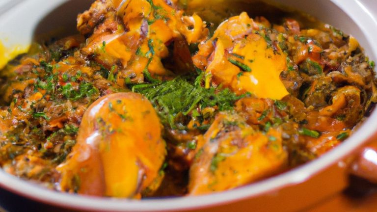 Receita de Frango com telha de mandioca