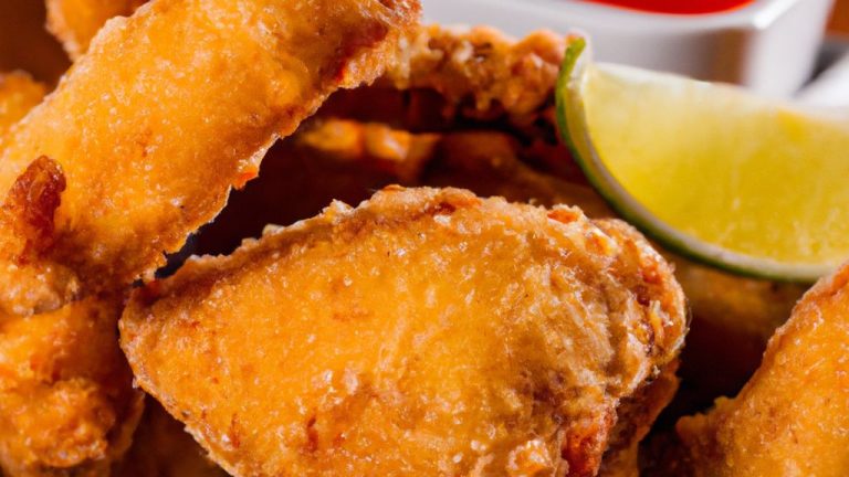 Receita de Frango empanado com molho agridoce