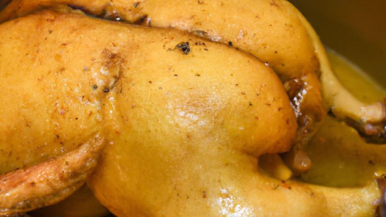 Receita de Frango Inteiro na Panela de Pressão