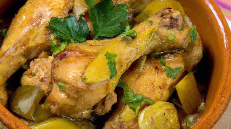 Receita de Frango marroquino
