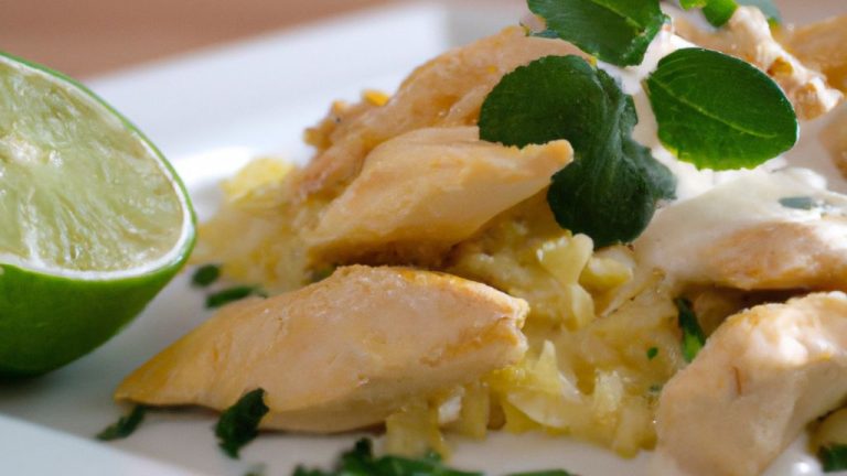 Receita de Frango no iogurte