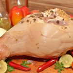 Frango Recheado com Lombo de Porco