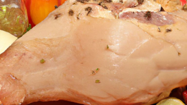 Receita de Frango Recheado com Lombo de Porco