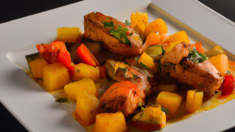 Receita de Frango Tropical