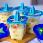 Frozen iogurte de melão