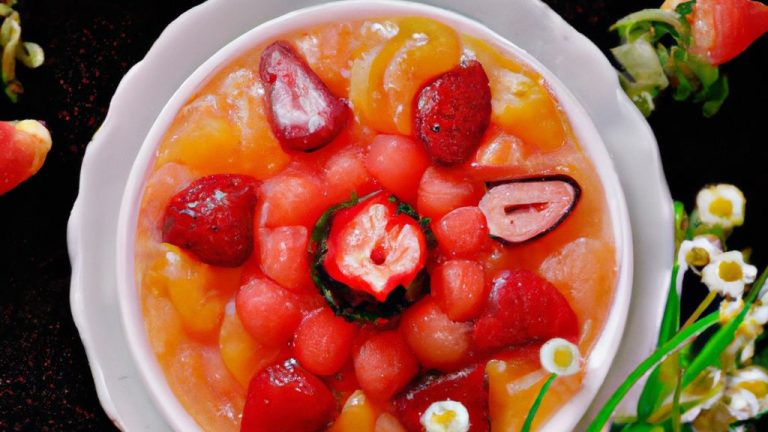 Receita de Frutas Carameladas