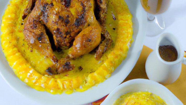 Receita de Galinha com Creme de Milho