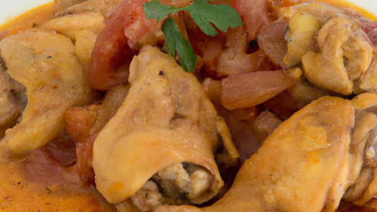 Receita de Galinha de Cabidela