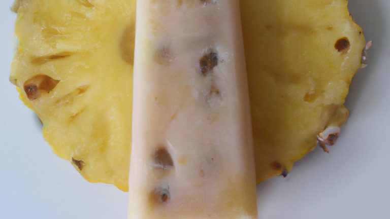 Receita de Gelado de abacaxi diet