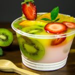 Gelatina com frutas