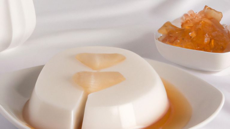 Receita de Gelatina de coco