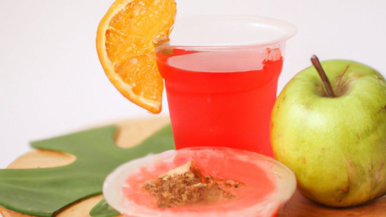 Receita de Gelatina de Frutas e Guaraná