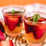 Gelatina de Morango com Vodka