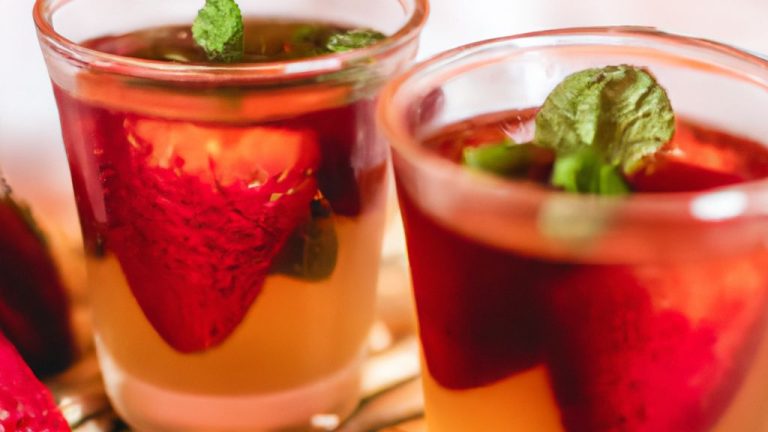 Receita de Gelatina de Morango com Vodka