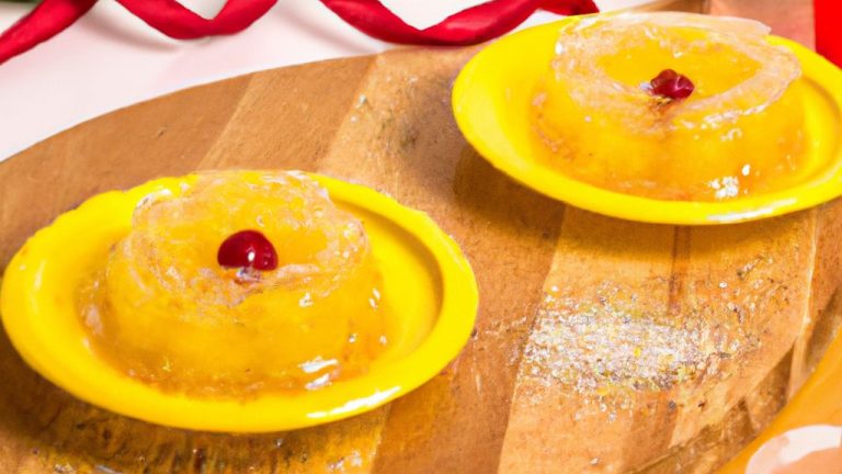 Receita de Gelatina de Natal