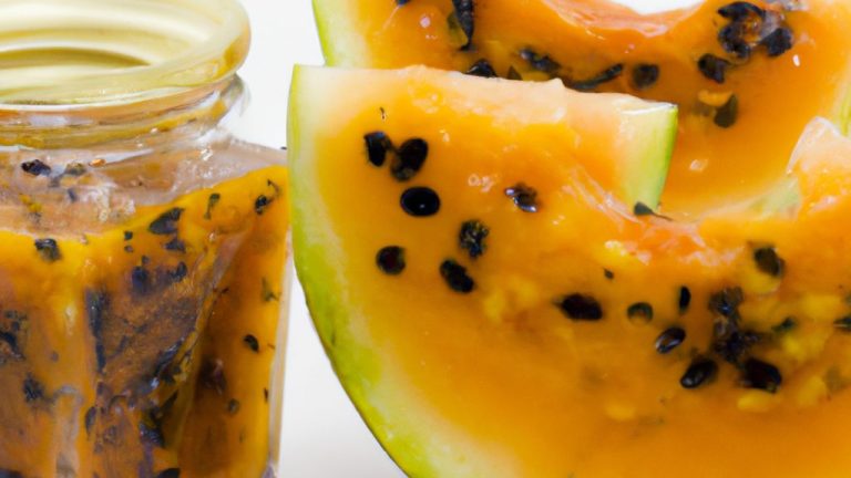 Receita de Geléia de Casca de Melão