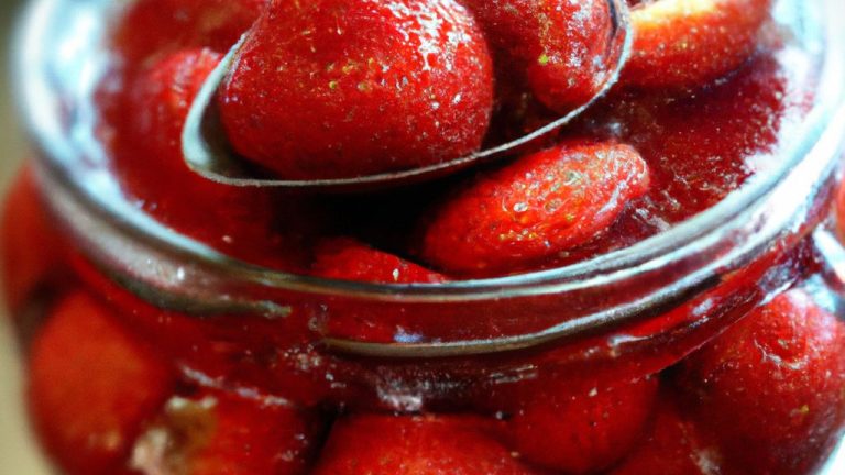 Receita de Geléia de Morango