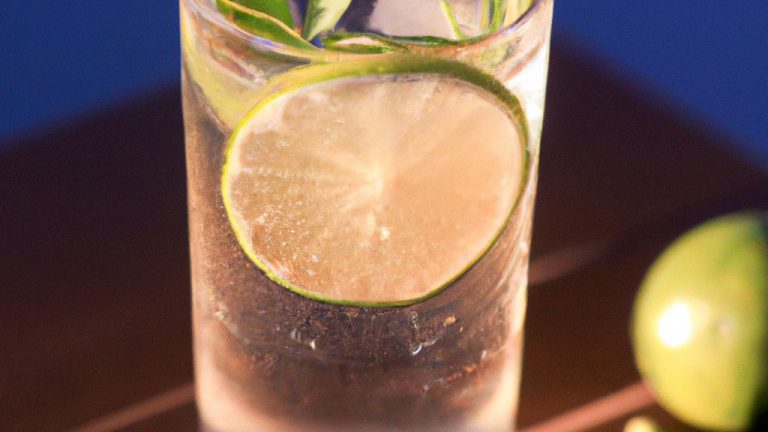 Receita de Gin Tônica com Limão e Alecrim