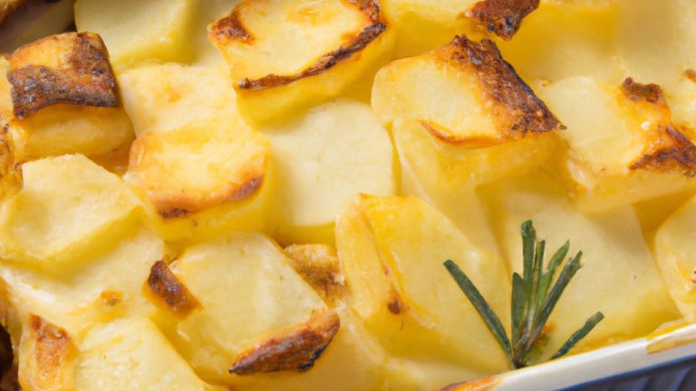 Receita de Gratinado de batatas