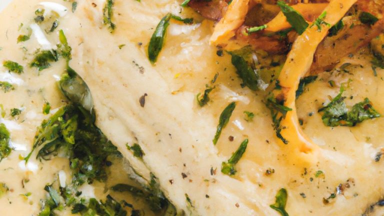 Receita de Haddock com Molho de Dill
