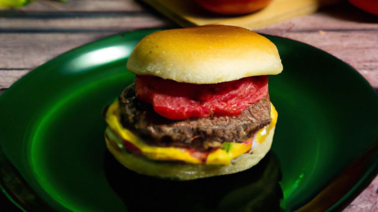 Receita de Hambúrguer com Vagem e Molho