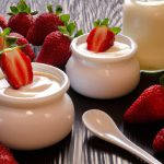 Iogurte Caseiro de Morango